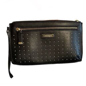 Calvin Klein Studded Clutch/Wristlet  